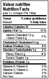 Beurre de noix de cajou crues Bio