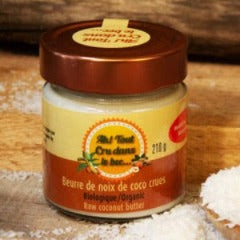 Beurre de noix de coco crues Bio